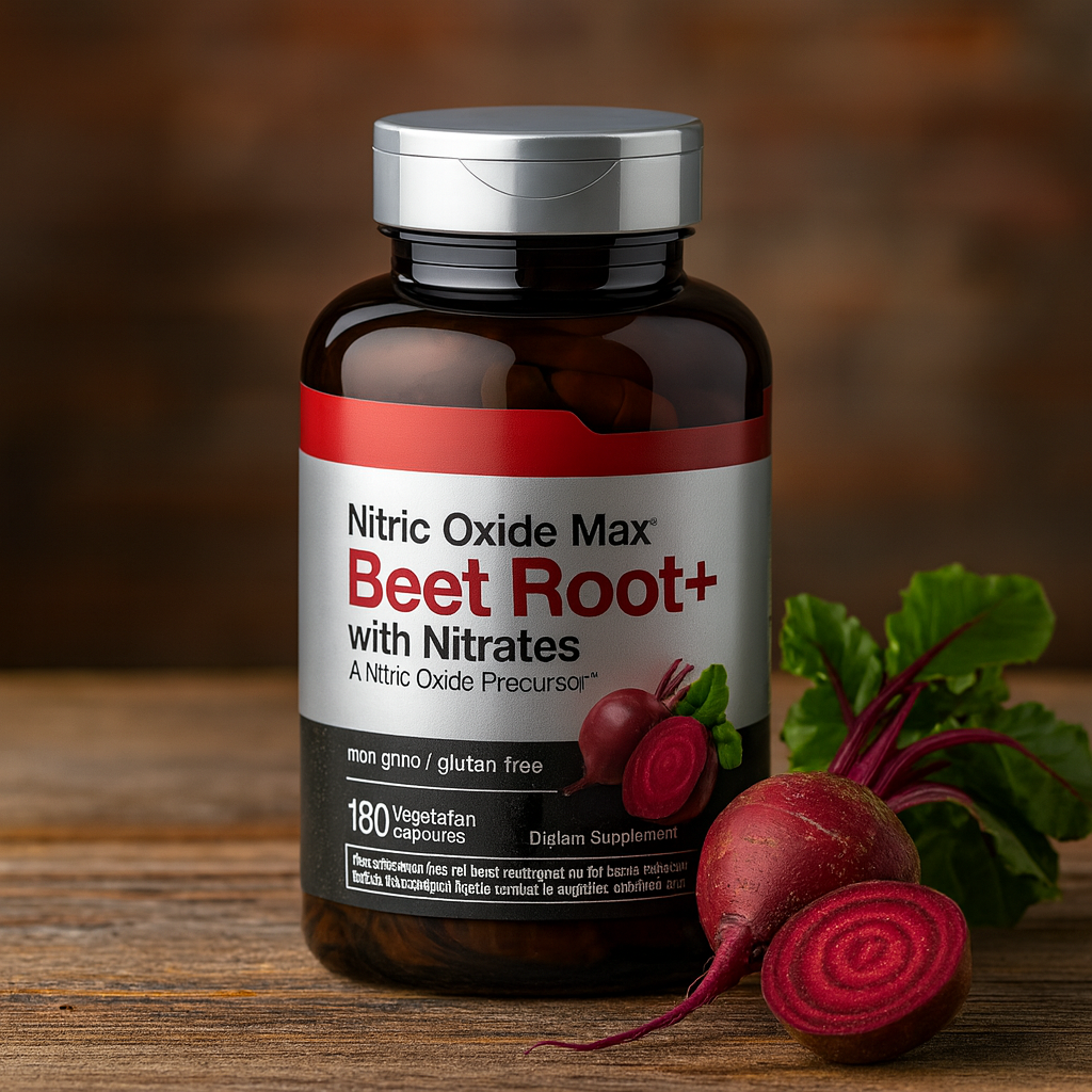 Genuvamed Nitric Oxide Max Beet Root capsules